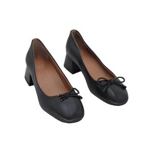 Gentle Souls by Kenneth Cole Black Bow Heels Size 6.5
